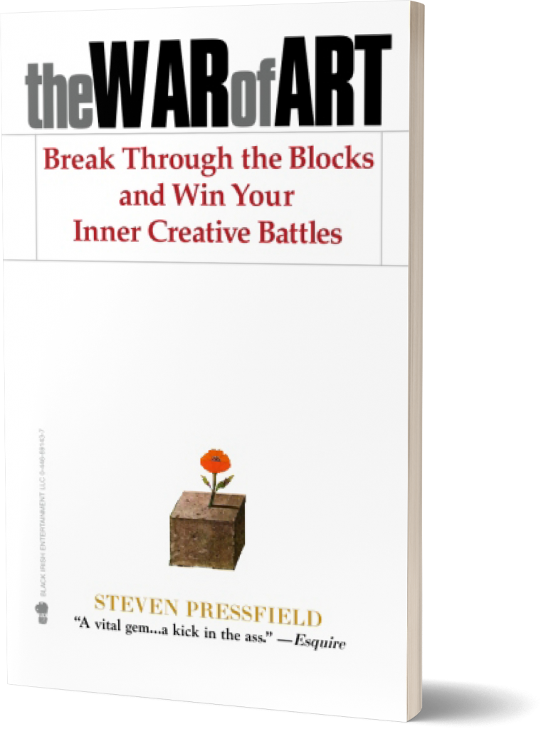 The War of Art de Steven Pressfield — GSTUDIO